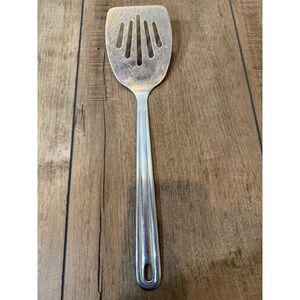 Oneida 18/8 Stainless Steel Slotted Server Spatula Fan Cutout Kitchen Tool